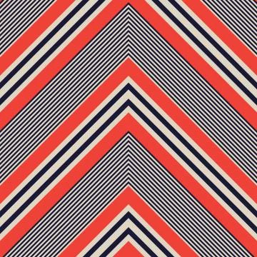 Orange Chevron Diagonal Stripes seamless pattern background Stock Illustration