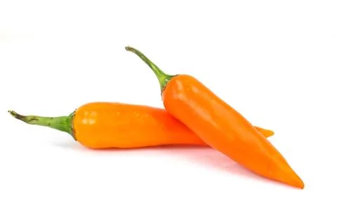 Orange chili Stock Photos