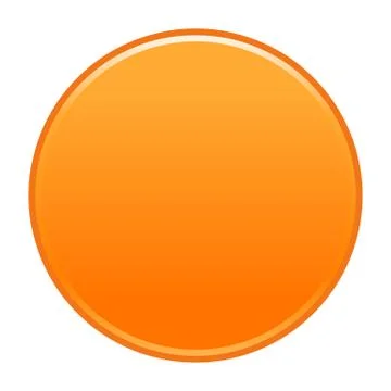 Orange circle button empty web internet icon イラスト素材