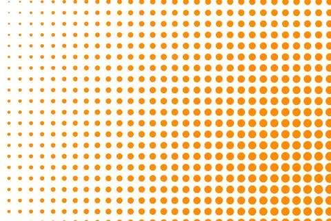 Orange circle consisting Stock Illustration