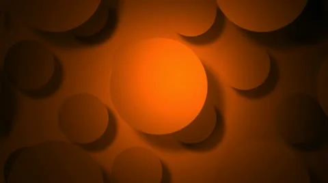 Orange circle Stock Footage 12469626