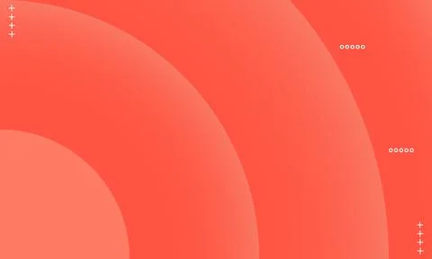 Orange circle gradient background. Stock Illustration