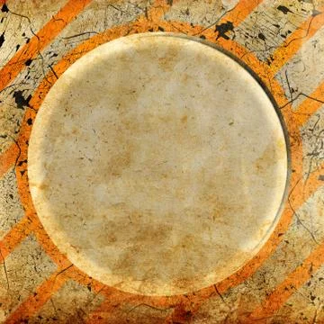 Orange circle Stock Photos