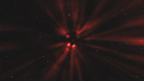 Orange Circle Shape Blurry Lights Animation Loop  Stock Footage 238542183