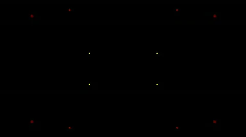 Orange circles and waves background Stock Footage 344830