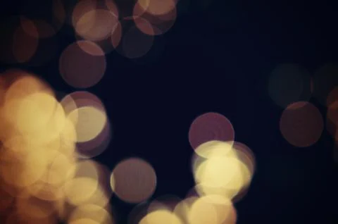 Orange circles background Stock Photos