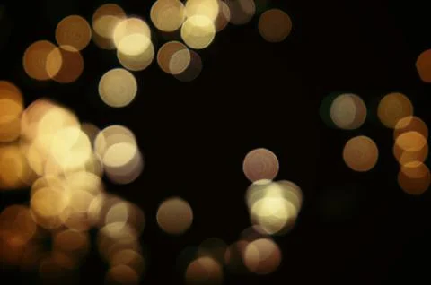 Orange circles background Stock-Fotos