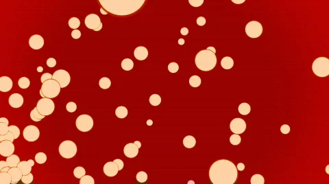 Orange Circles Stock Footage 725395