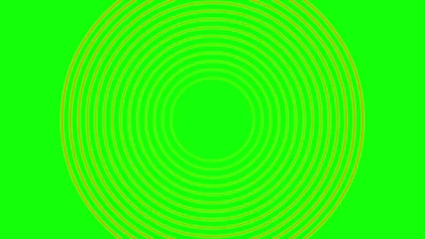Orange circles green Stock Footage 260321949