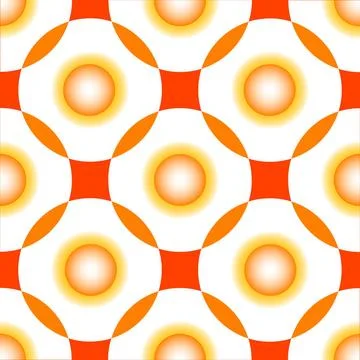 Orange circles seamless pattern orange circles seamless pattern, abstract ... Stock Photos