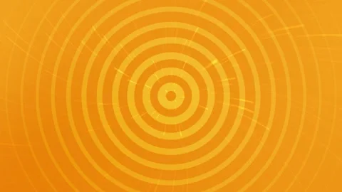 Orange Circular Abstract Background Loop Animation. Stock Footage 286775468