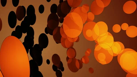 Orange circular array Stock-Footage 53027987