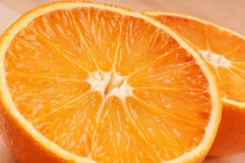 Orange close-up Stock Photos
