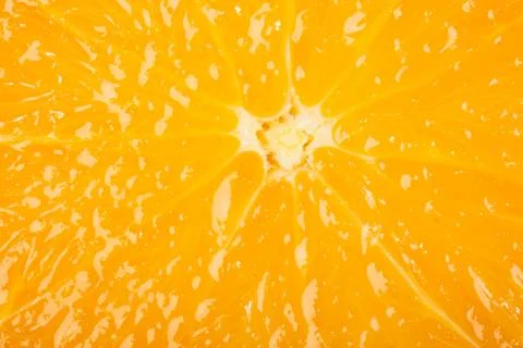Orange in close up Stock Photos
