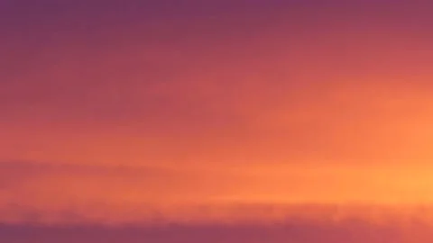 Orange cloudy sky at sunrise - sky background - time lapse Stock Footage 147079187