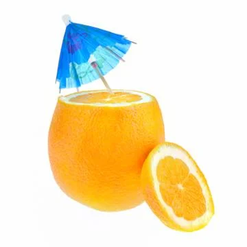 Orange cocktail Stock Photos