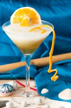 Orange cocktail Stock-Fotos