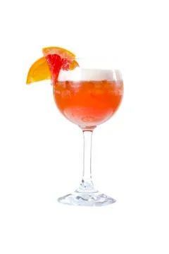 Orange cocktail Stock Photos