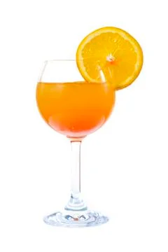 Orange cocktail Stock Photos