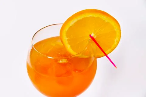 Orange cocktail Stock Photos