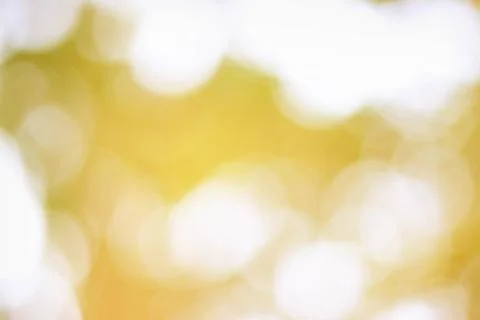 Orange color abstract bacground withe blurred defocus bokeh light for template Stock Photos