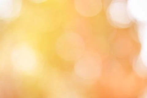 Orange color abstract bacground withe blurred defocus bokeh light for template Stock Photos