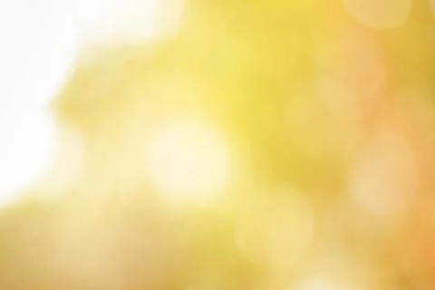 Orange color abstract bacground withe blurred defocus bokeh light for template Stock Photos