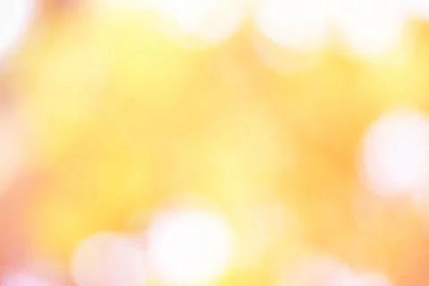 Orange color abstract bacground withe blurred defocus bokeh light for template Stock Photos