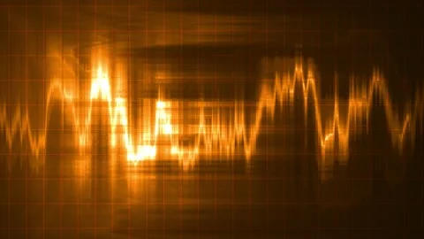 Orange color abstract digital background Stock Footage 220622024