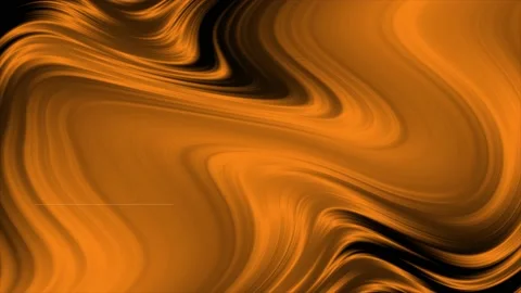 Orange color abstract wavy pattern background Stock Footage 204736650