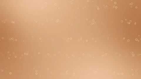 Orange color bubbles particles moving in line simple and classy background Stock-Footage 307696066