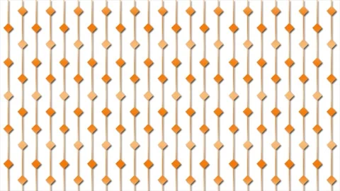 Orange color Diamond shape pattern simple background, simple shapes background Vídeo Stock 272623254