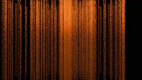 Orange Color Dot Shape Pattern Animation 動画素材 155094076