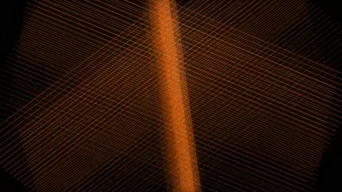 Orange Color Dot Shape Pattern Animation 動画素材 155094117