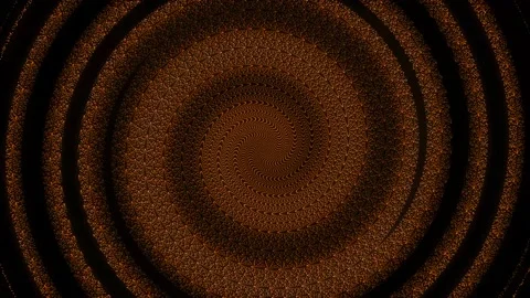 Orange Color Dot Shape Pattern Animation 動画素材 155094146