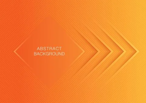 Orange color gradient abstract background Stock Illustration