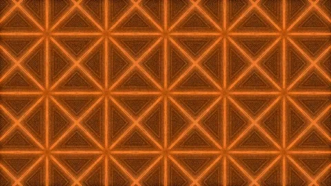 Orange color Pattern gothic design animation motion graphics Stock Footage 155261832