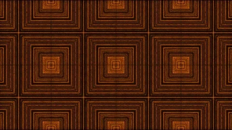 Orange color Pattern gothic design animation motion graphics Stock Footage 155261852