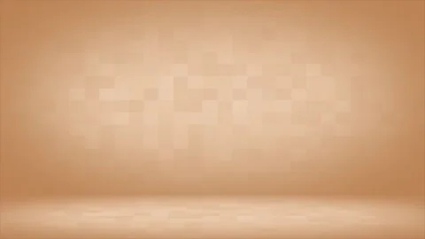 Orange color simple and classy empty room business background Stock Footage 296630894