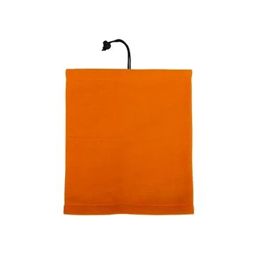 Orange colored buff isolated on white background Stock Photos