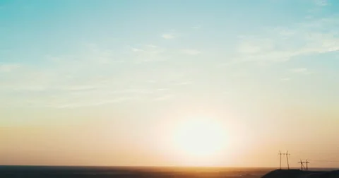 Orange colors sunset timelapse Stock Footage 52668637