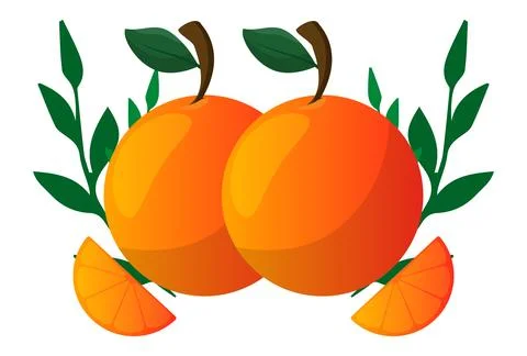 Orange Concept Illustration Stock Illustration