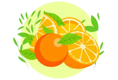Orange Concept Illustration Stock Illustration