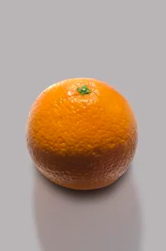 Orange with copy space shadow Stock Photos
