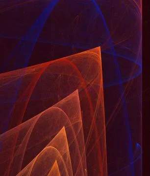 Orange corner Stock Illustration