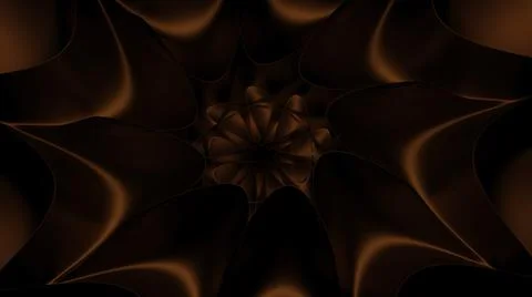 Orange corridor .Design.A dark abstraction in which an orange background creates Ilustración de archivo
