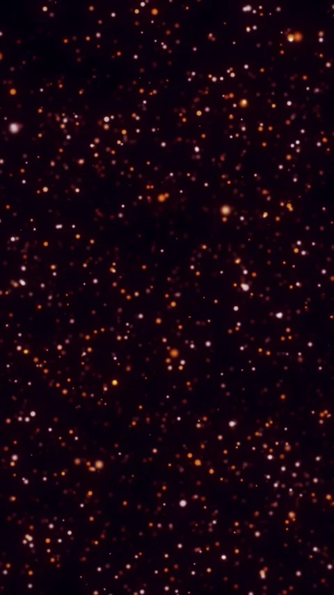 Orange Cosmic Glow Stock Footage 316842026