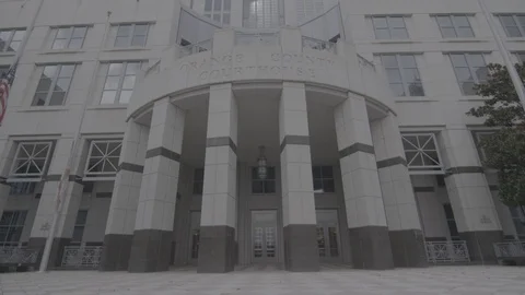Orange County Courthouse 2 Stock Footage 126299116