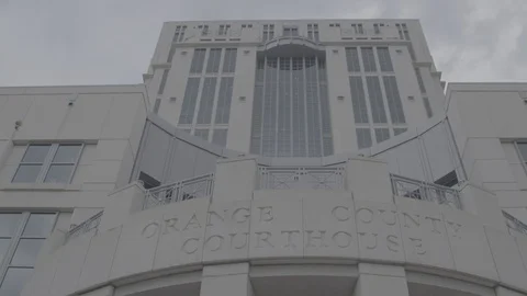 Orange County Courthouse Stock Footage 126298866