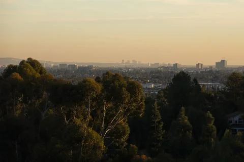 Orange County Skylines Stock Photos